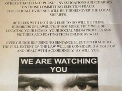 ‘We are watching you’: Anonymous letters warn Arizona Democrats amid voter harassment campaign