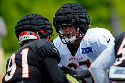 Bengals coaches impressed with Cordell Volson’s ascent at guard