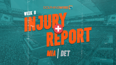 Dolphins injury report: 18 players listed ahead of Lions game