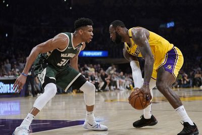 Giannis Antetokounmpo, LeBron James and the best bets for Wednesday’s ESPN doubleheader