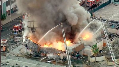 Arson probed after major Los Angeles blaze and smaller fires