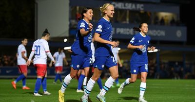 Chelsea Women breeze past Vllaznia in the UEFA Women's Champions League as Sam Kerr nets four