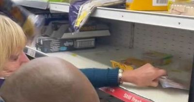 Video of 'greedy' Asda shoppers fighting over discounted food goes viral
