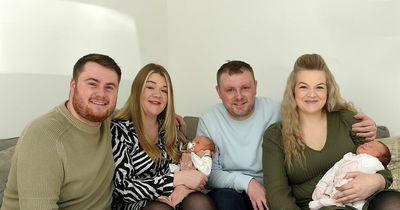 Scots cousins become dads on the same day as wives given beds side by side in hospital