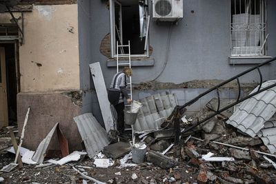 Ukraine-Russia war – live: Putin says West is playing ‘dangerous and dirty game’