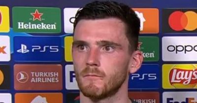 What Andy Robertson said to 'really angry' Darwin Nunez in Liverpool dressing room after Ajax miss