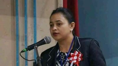 World champion arm wrestler Margaret Pathaw gets Rs 5 lakh award from Meghalaya govt