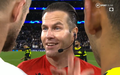 What referee Danny Makkelie said as he explained controversial VAR call to angry Tottenham players