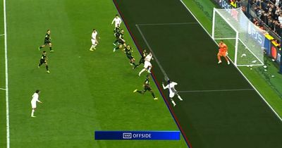 Harry Kane's disallowed goal explained despite "ball went backwards" claim