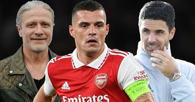 Mikel Arteta and Emmanuel Petit in agreement over Granit Xhaka three years since meltdown