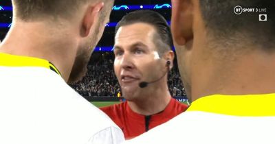Eric Dier left in disbelief as microphones pick up furious conversation with referee