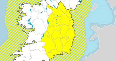 Met Eireann issues yellow warning as heavy rain and floods to hammer Dublin