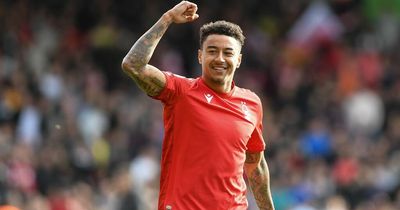 Jesse Lingard sent 'beautiful' Liverpool message as fresh Nottingham Forest footage emerges