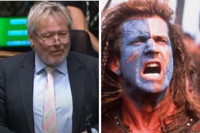 Likes of Mel Gibson to blame for calls for Scottish independence, says Tory MP