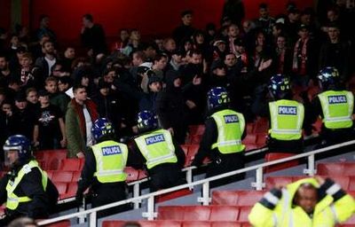 PSV hit with one-game away fans ban and must pay Arsenal damages after away end crowd trouble