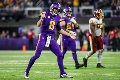 Betting odds have Kirk Cousins firmly in the MVP race