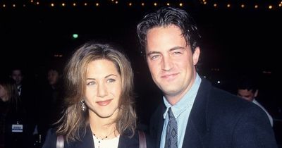 Matthew Perry admits to crush on Friends co-star Jennifer Aniston but she rejected him