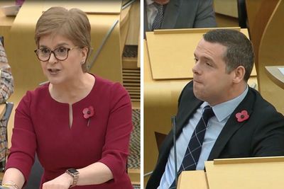 Nicola Sturgeon exposes Douglas Ross's flip-flopping in savage FMQs exchange