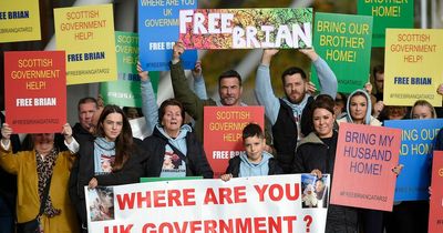Family of Scots dad jailed in Iraq protest outside Holyrood demanding action to bring him home