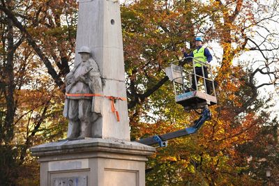 Poland removes 4 communist-era Red Army monuments