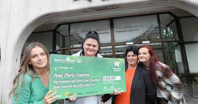 Irish woman who survived cancer and was once in coma scoops massive €135k Lotto prize and reveals how she'll spend it
