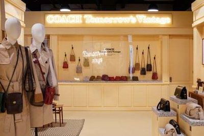 Coach opens London pop-up selling vintage and upcycled handbags