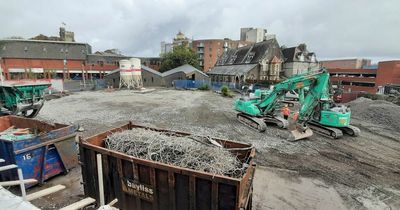 Another well known Swansea building erased from the skyline as city regeneration continues