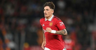 Manchester United player Alejandro Garnacho sends Cristiano Ronaldo message