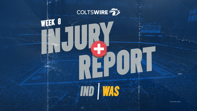 Colts vs. Commanders: Initial injury report for Week 8