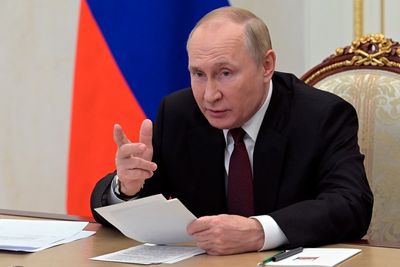 Putin accuses West of fuelling war he started in quest for ‘global domination’ OLD