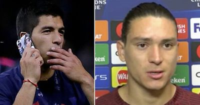 Darwin Nunez reveals Luis Suarez phone call and "idiot" advice after Liverpool incident