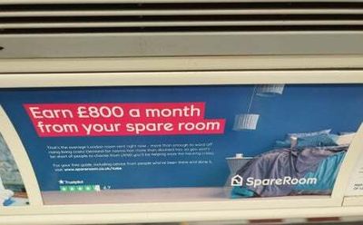 Renters slam ‘tone deaf’ Tube ad for ‘encouraging profiteering’ amid property crisis