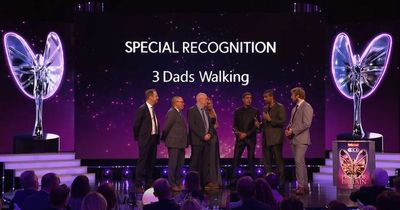 The moment heroic dads who inspired nation after losing daughters receive Pride of Britain award