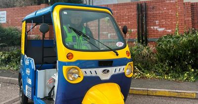 UK police force rolls out crime-fighting tuk-tuks that reach 40mph, costing £40,000