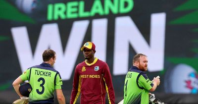 Thunder Down Under doesn't stop Ireland cricketers celebrating victory over England