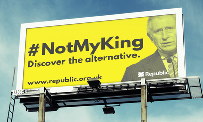 #NotMyKing billboard campaign launched by anti-monarchy activists