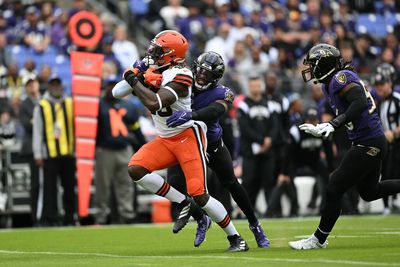 David Njoku on high ankle sprain: ‘feeling better every day’