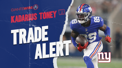 Giants trade WR Kadarius Toney to Chiefs