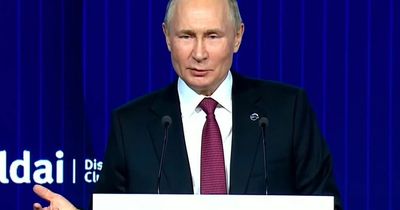 Vladimir Putin accuses UK of 'nuclear blackmail' against Russia in chilling speech