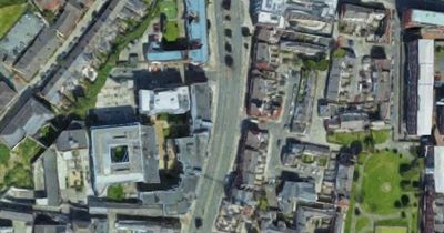 Security officer threatened at gunpoint and cash box robbed outside Dublin post office