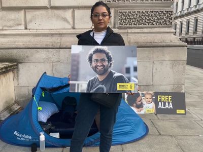 Alaa-Abdel Fattah: James Cleverly urged to secure release of British citizen on hunger strike in Egypt