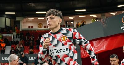 Alejandro Garnacho's brother shares emotional message as youngster earns first Manchester United start