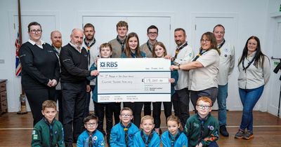 Bridge of Weir Scout Hall saved as group receives lifeline £18,000 donation from generous firm