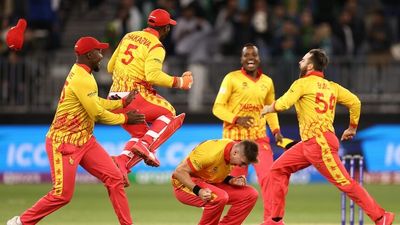 Zimbabwe star Sikandar Raza inspired in Twenty20 World Cup upset win over Pakistan by Ricky Ponting video