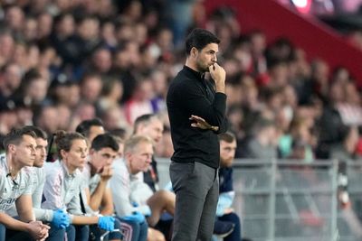 Arsenal need to ‘reset’ after PSV defeat, says Mikel Arteta