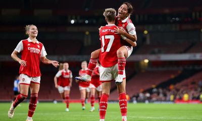 Lina Hurtig double helps Arsenal ease to European victory against FC Zürich