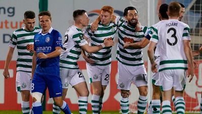 Ten-man Shamrock Rovers hold out for point in Europa Conference League thriller with Gent