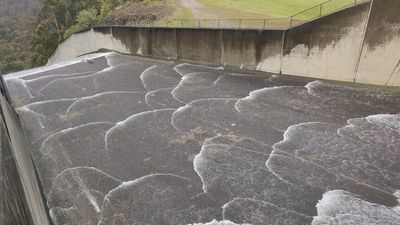 Victoria's Thomson Dam spills for first time in 26 years
