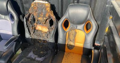 'Disgraceful' vandals burn seats and trash toilets at Leeds football club