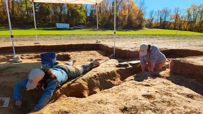 Dig finds evidence of Revolutionary War prison camp location